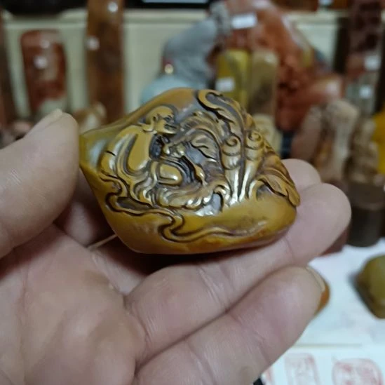 印石寿山石手工印章手工印