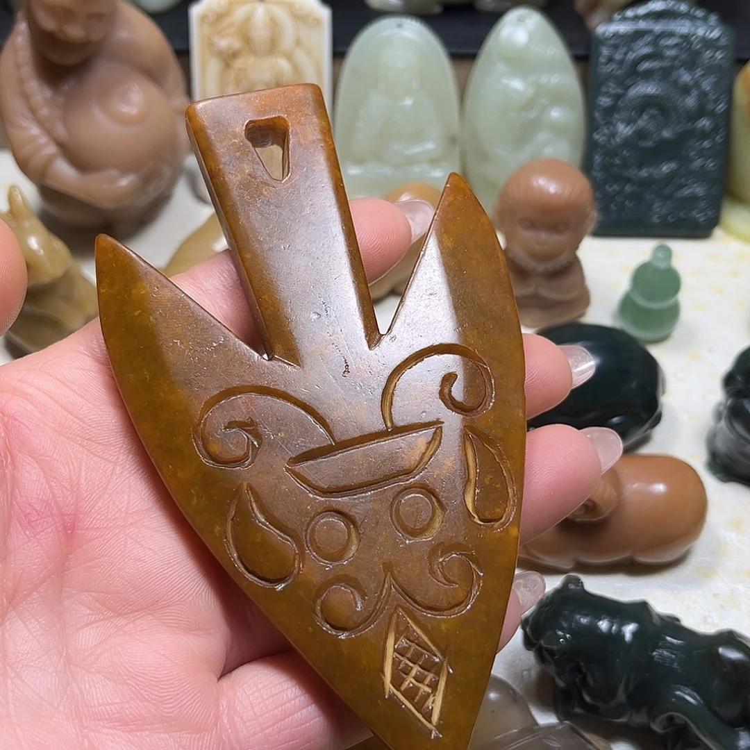 白玉菩提吊坠白玉菩提吊坠