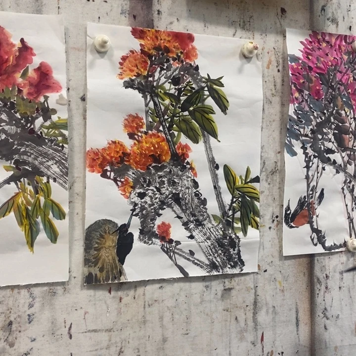 国画纯手绘原创作品