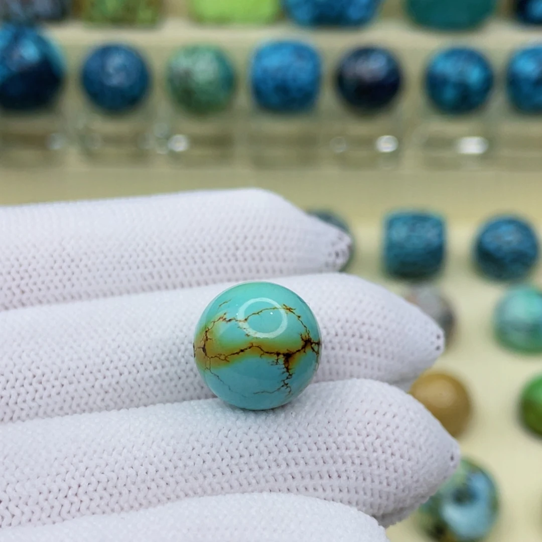 未镶嵌绿松石颈饰尺寸卡13.5