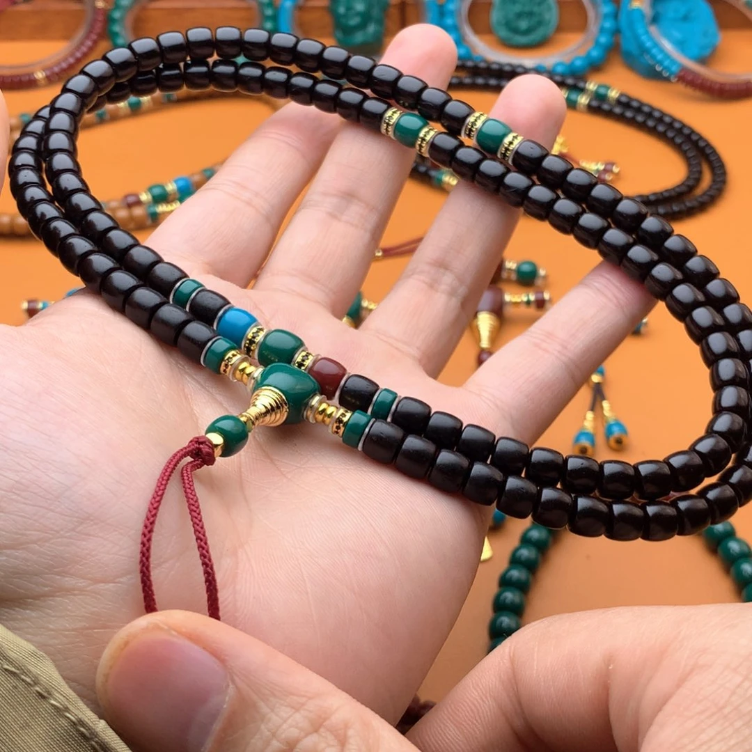 颈饰琉璃林*秀尺寸直径6.2