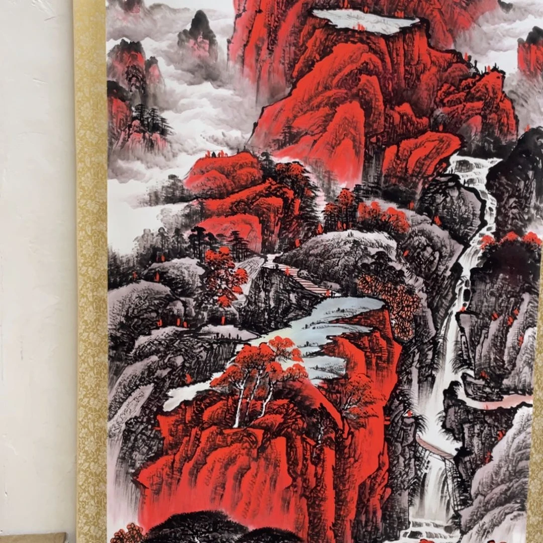 国画老师手笔手绘作品Y
