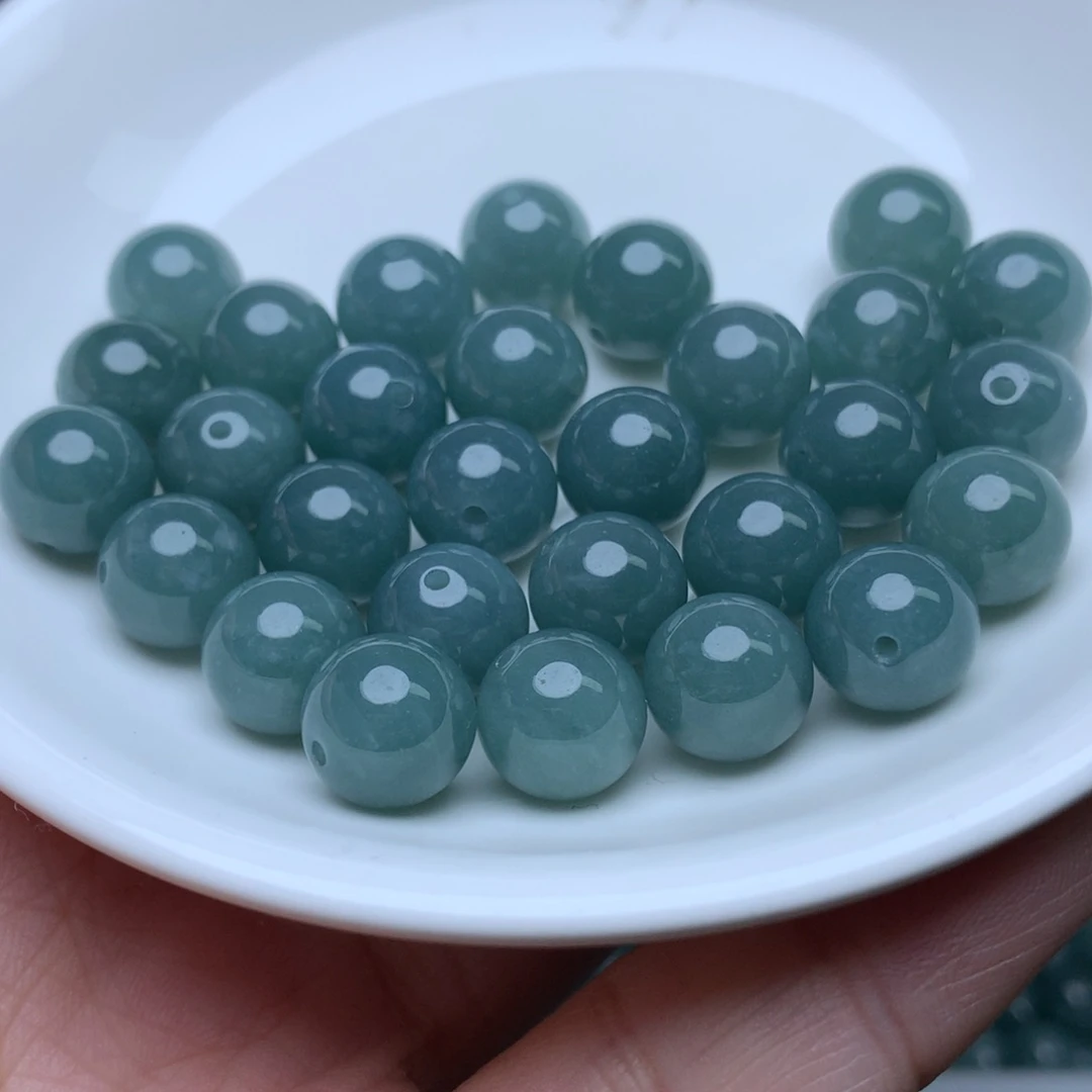 【闪购商品】翡翠手链未镶嵌卡10冰蓝水10个