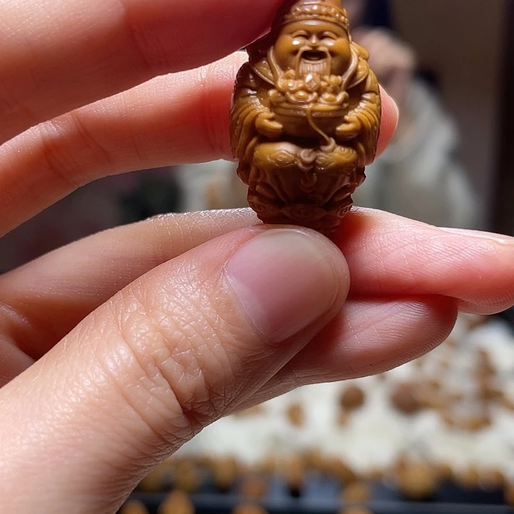 吊坠橄榄核橄榄 财神