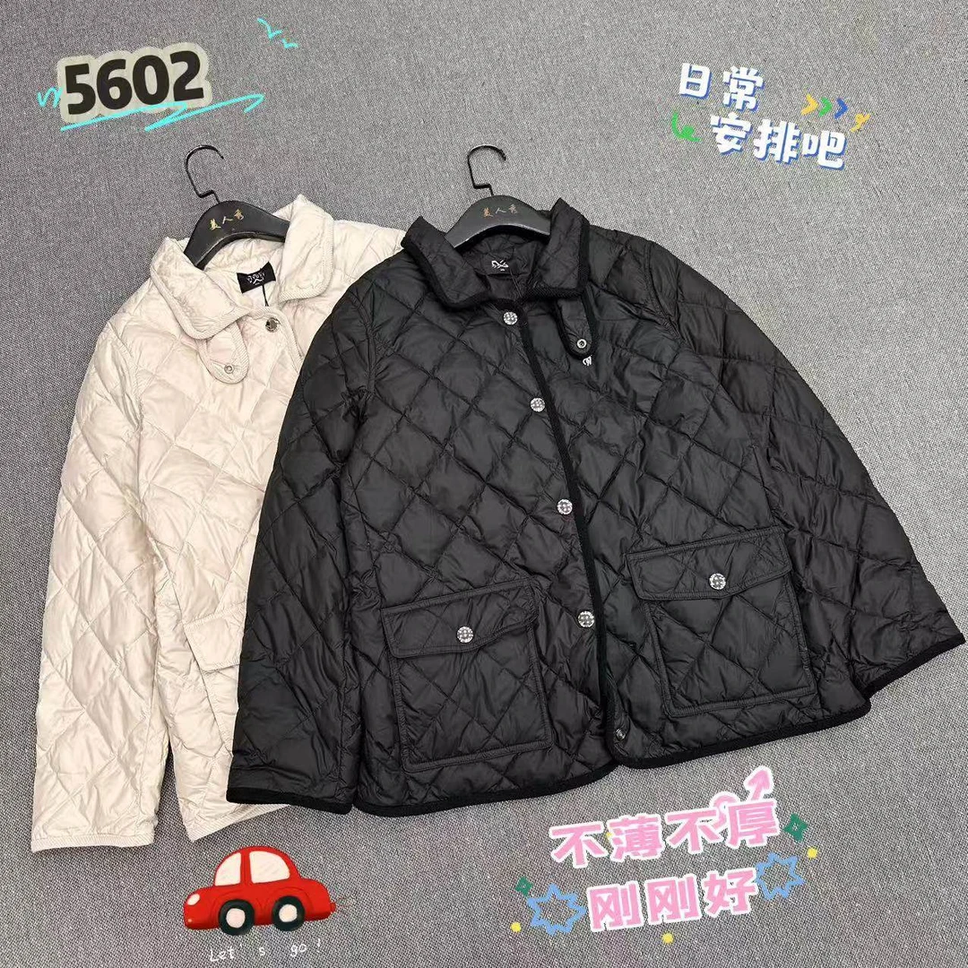 宜语析家冬季新款女装休闲保暖厚款女士羽绒服外套5602