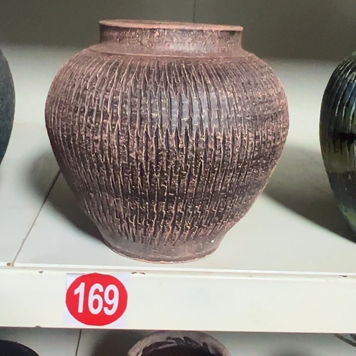 粗陶盆默认打孔高20口11