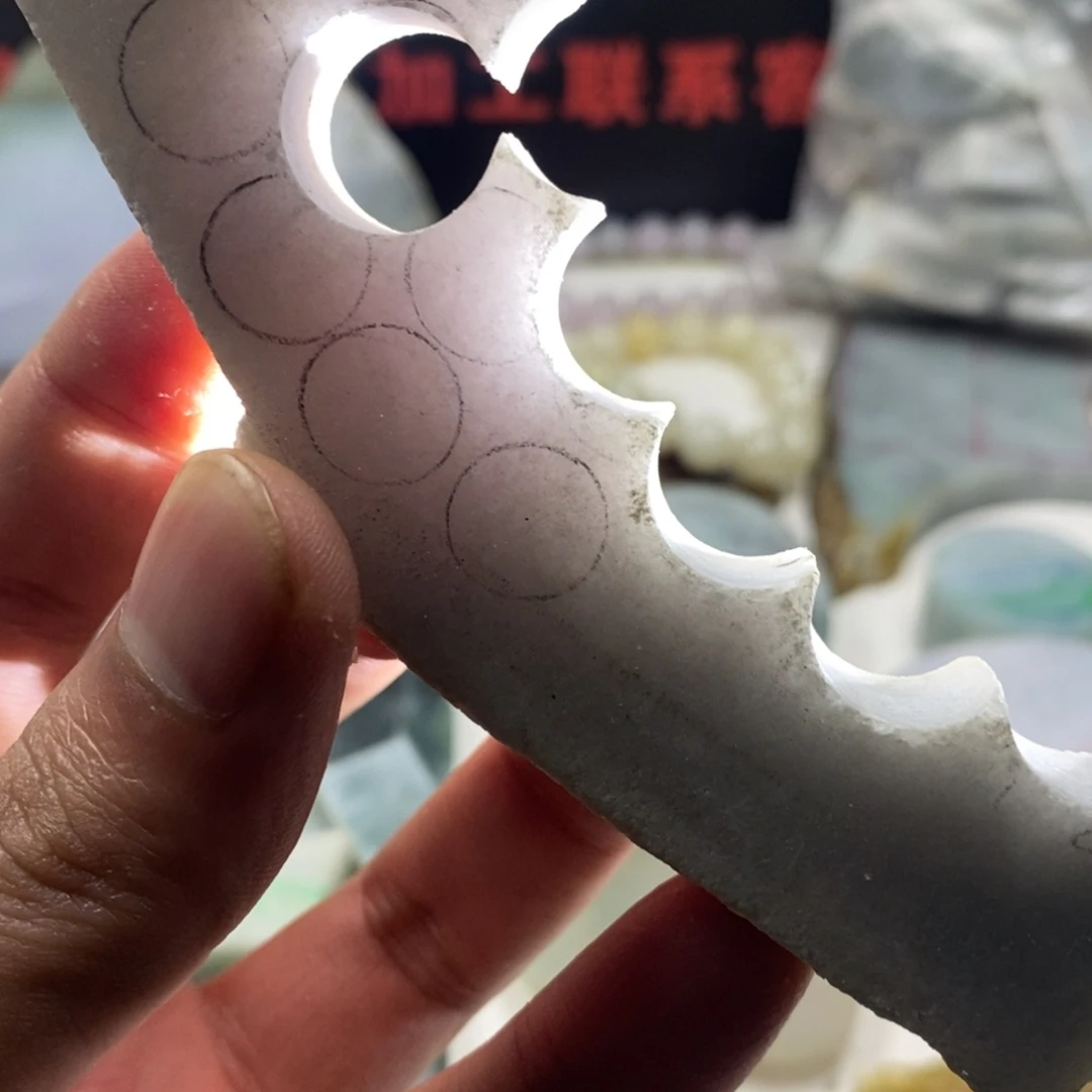 翡翠散珠天然缅甸翡翠a货21