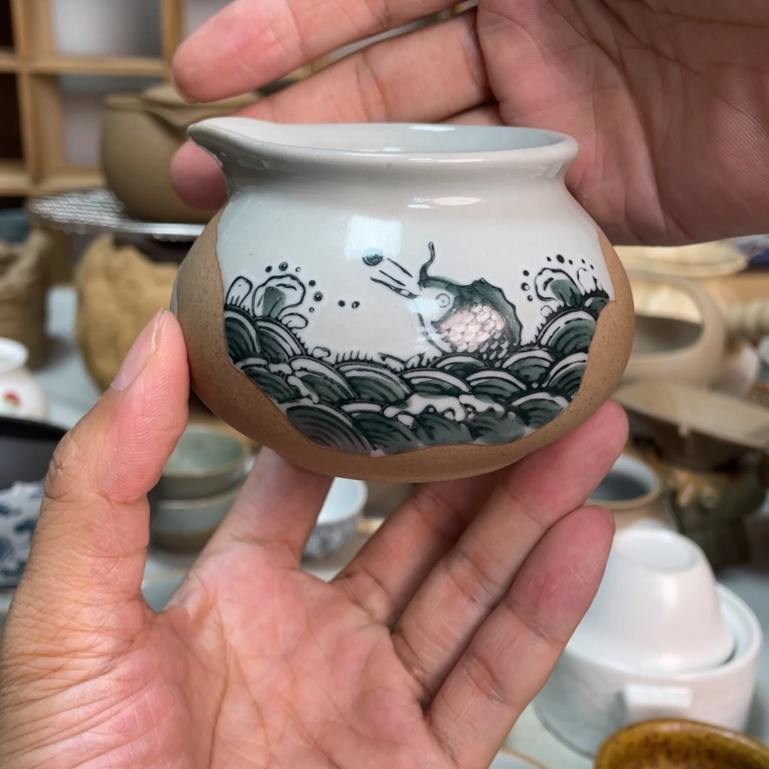 壶老段烧茶器茶具！