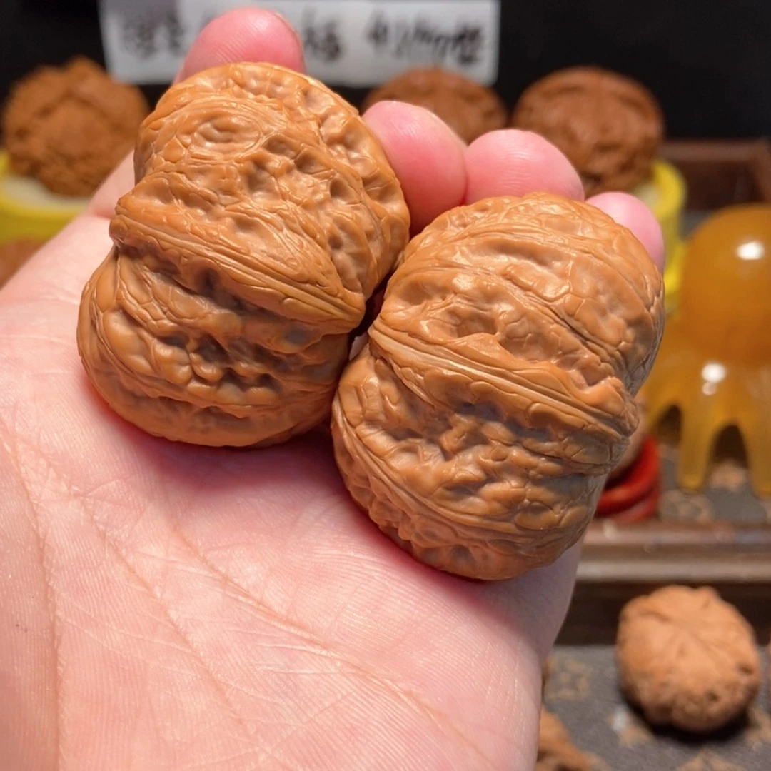 吊坠文玩核桃元宝46尺3