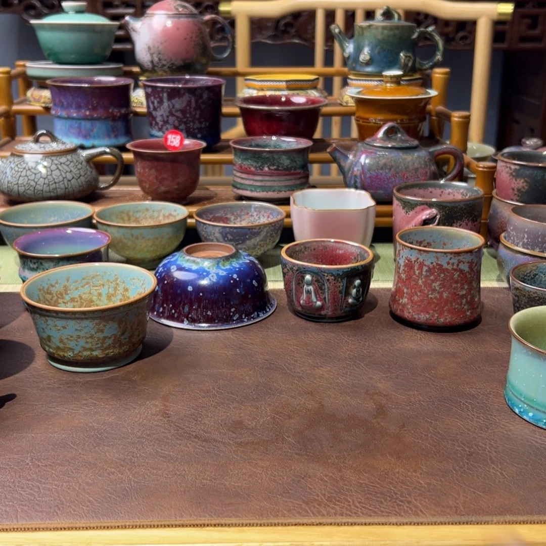 龙***处钧瓷的制作工艺和工艺都是