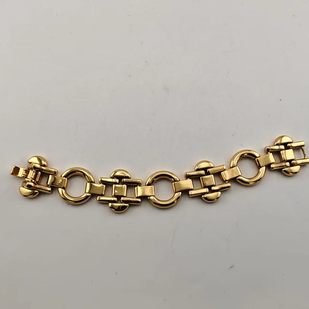 铜合金手镯 VTGViVi饰品/中古饰品/时尚复古百搭款/529/新款手镯