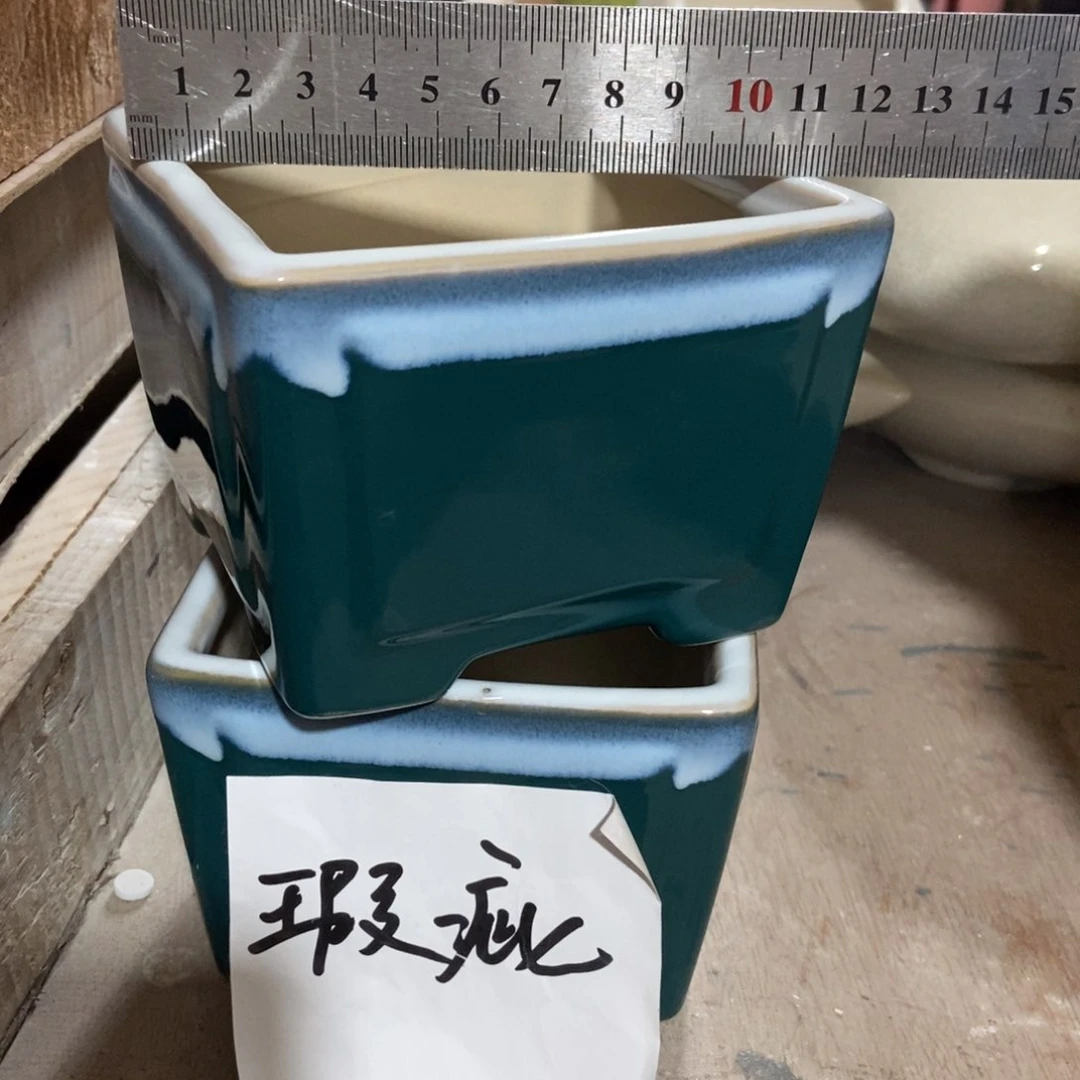 红陶高温陶瓷花盆