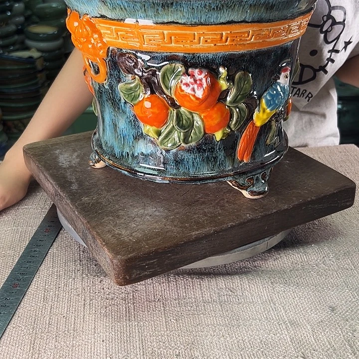 泳坤堂石湾盆陶瓷