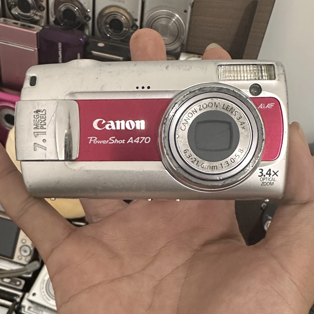 8新 Canon/佳能 8成新，佳能A470，银红双拼，功能正常