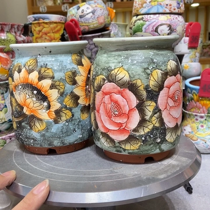 景德镇艺术手绘作品