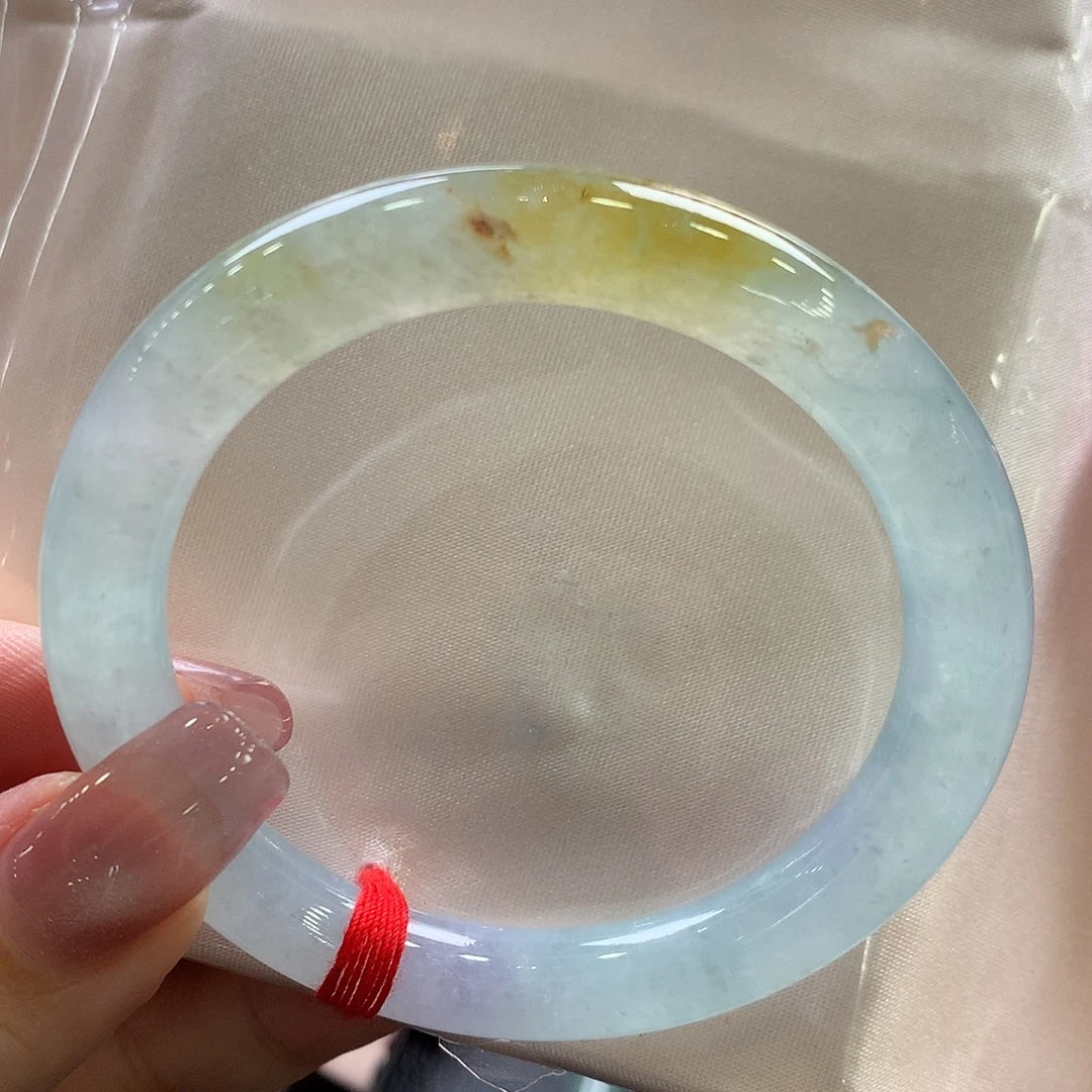 翡翠手镯未镶嵌50.6圆条