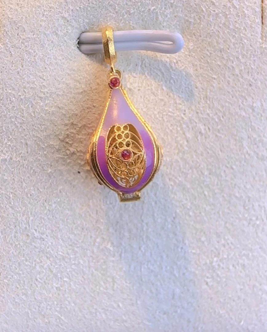 大黑天-18k金吊坠