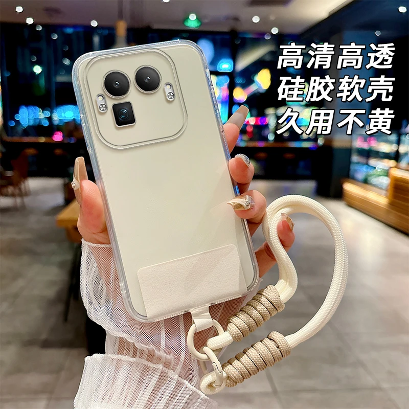 全透明软硅胶realme真我Gt8pro手机壳RMX5200防摔精孔不发黄时尚