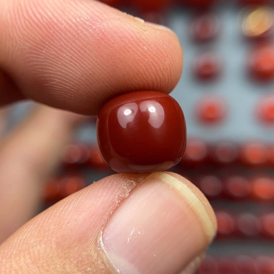 南红玛瑙珠宝奇石未镶嵌尺寸12.1/10.9牛血红