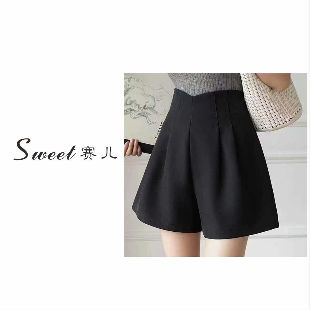 【赛儿专属】｛2837｝夏季新款显瘦百搭花苞短裤