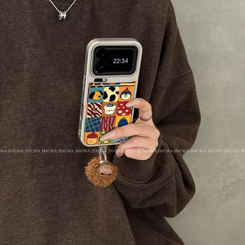 适用彩格动物头像小米17pro手机壳高级感小众xiaomi15高颜值14散