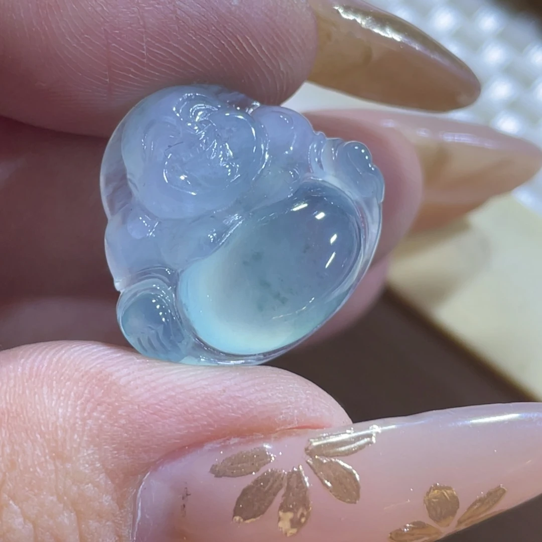 颈饰未镶嵌翡翠佛公