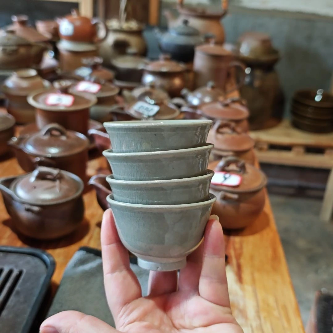 细陶上釉客杯福利款