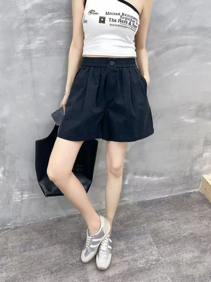 女短裤高腰透气18062