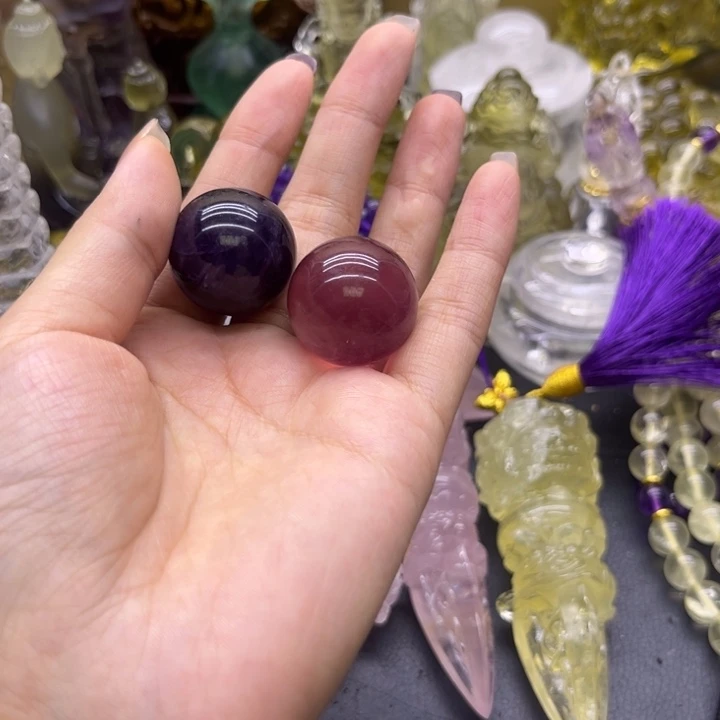 水晶未镶嵌珠宝半成品