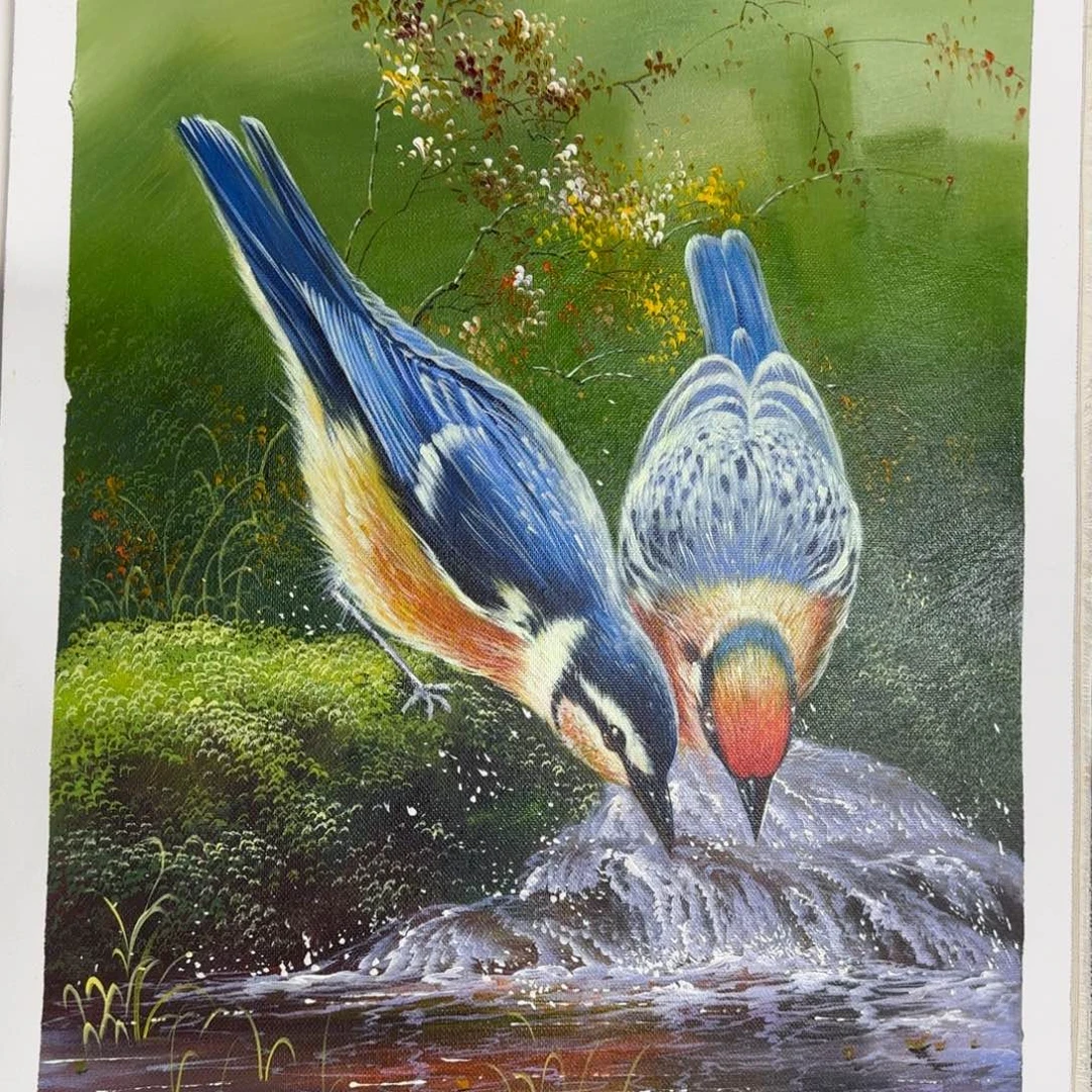 油画加油加油努力加油加油