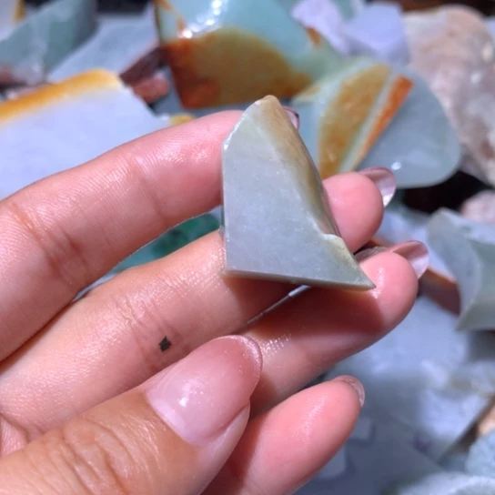 翡翠散珠翡翠边角料
