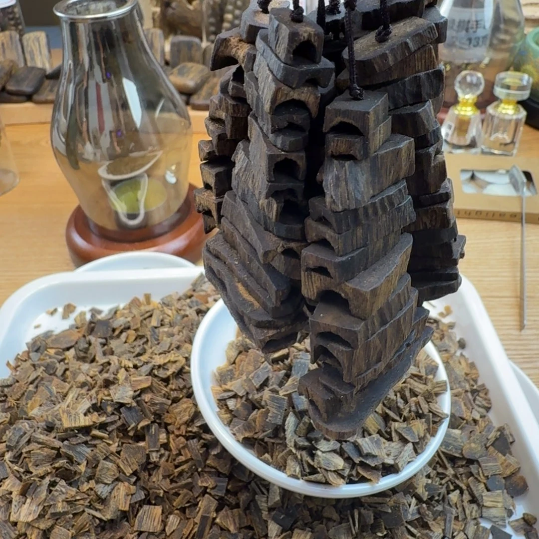 香料绿棋精美车挂1串