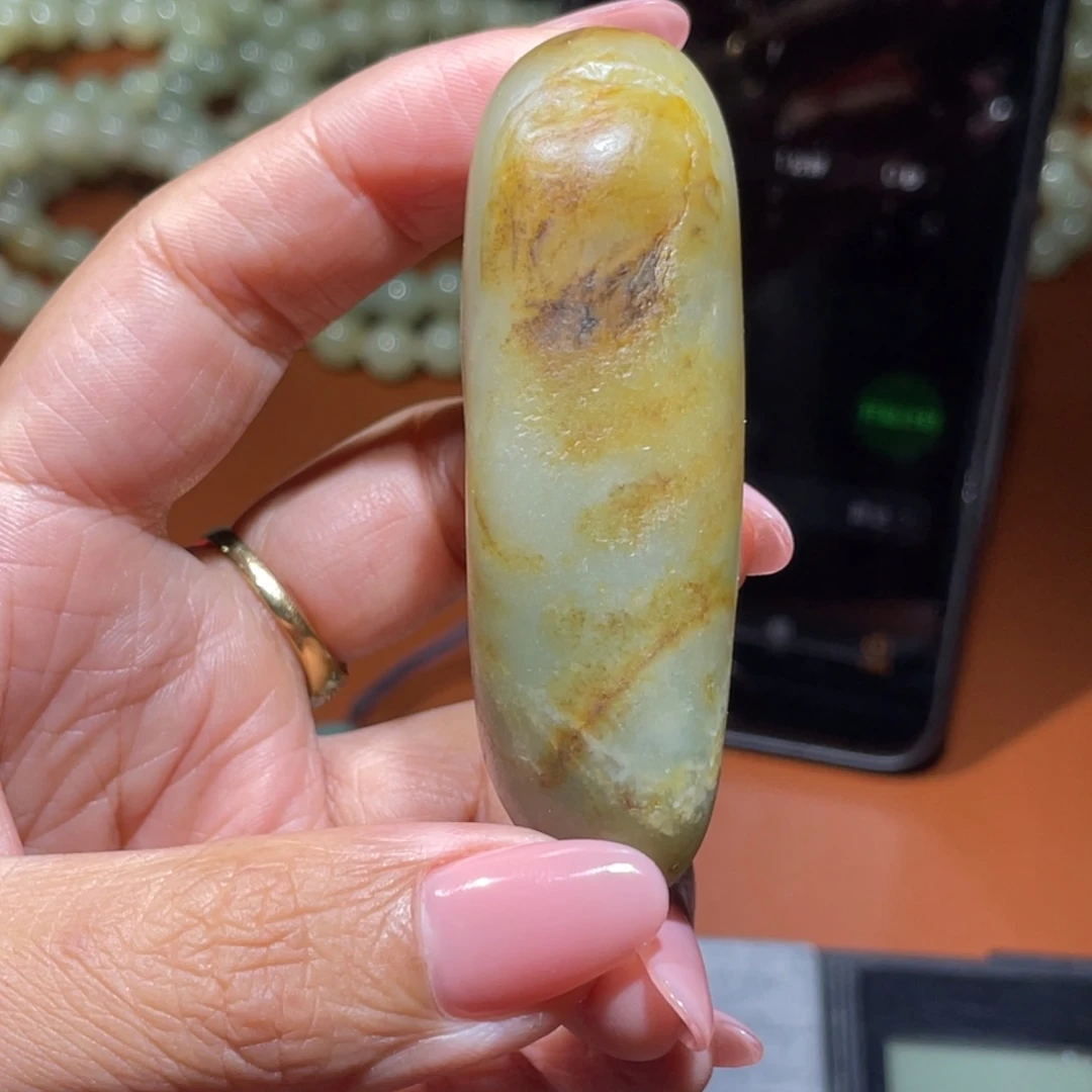 酒***护和田玉（白玉）未镶嵌颈饰