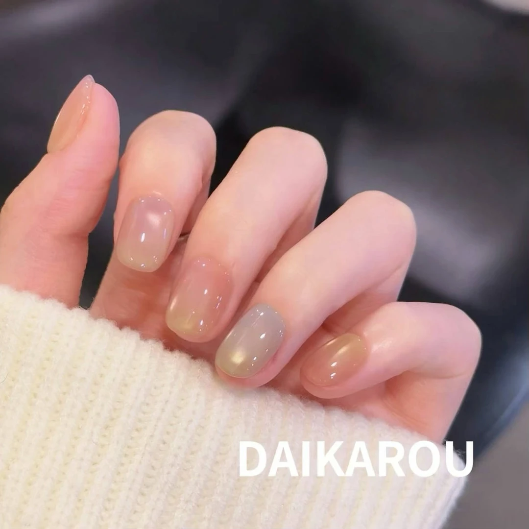 星云捕手 黛卡柔 预售 哇擦么 新甲型 此度 短椭圆手工穿戴甲10片