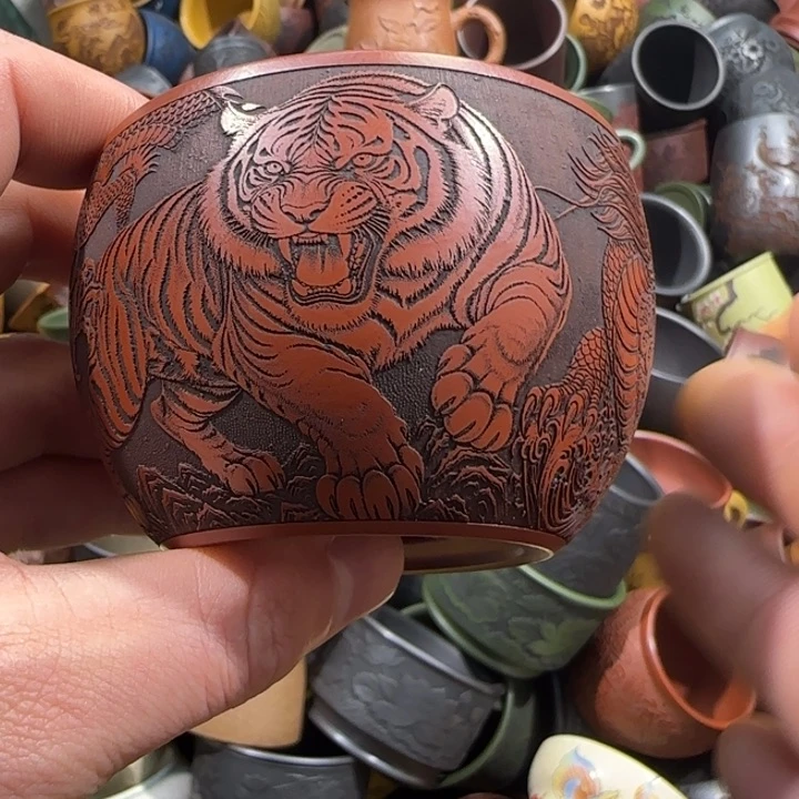 茶杯紫砂全手工制作工艺