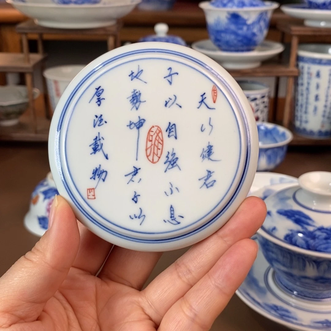 景德镇陶瓷手工手绘