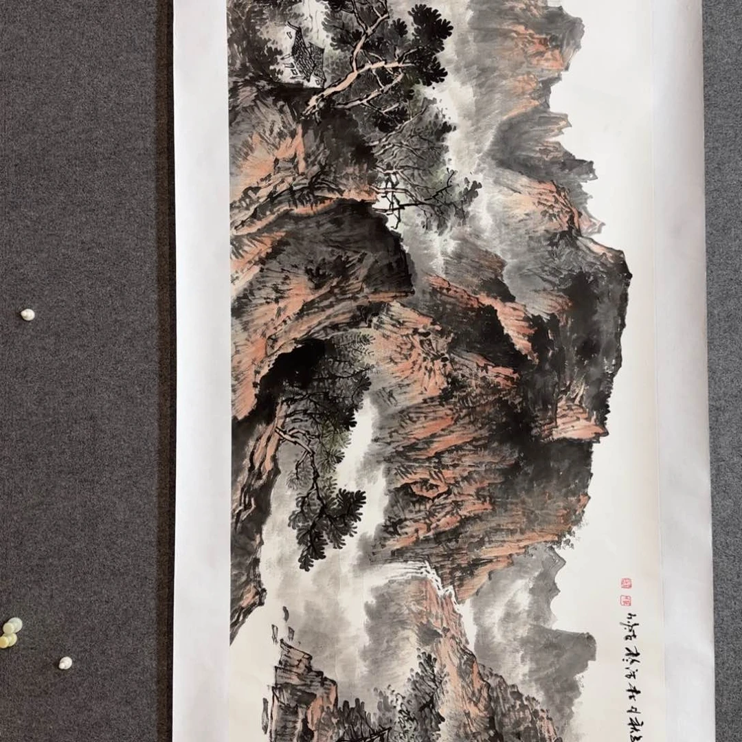 国画杜浩老师手绘作品