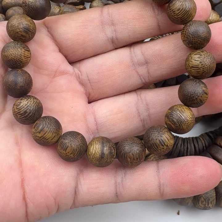 赵***钱手串沉香乌身手串8克加