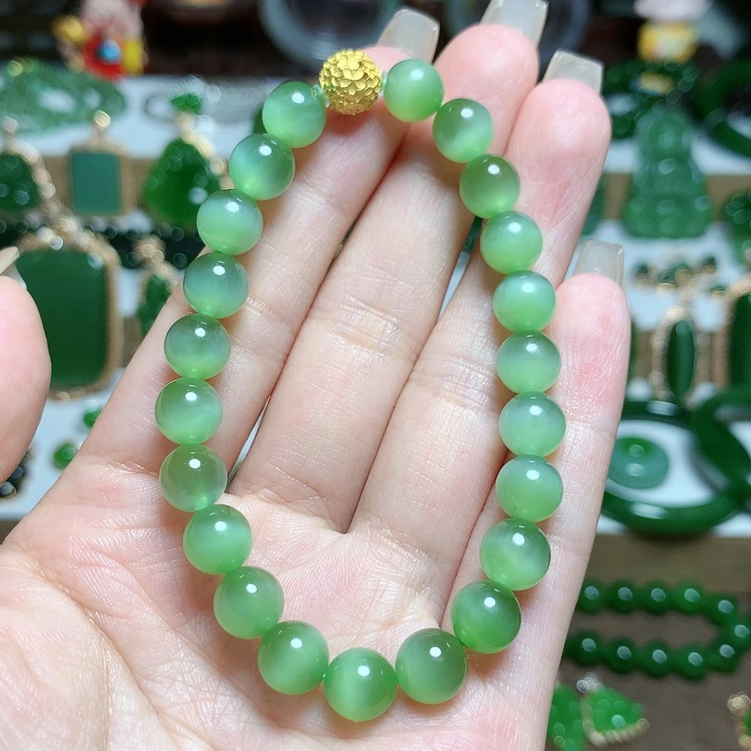 未镶嵌手串和田玉（碧玉）