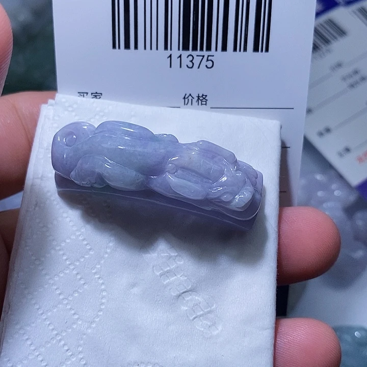 翡翠未镶嵌颈饰天光墟翡翠市场现金代购