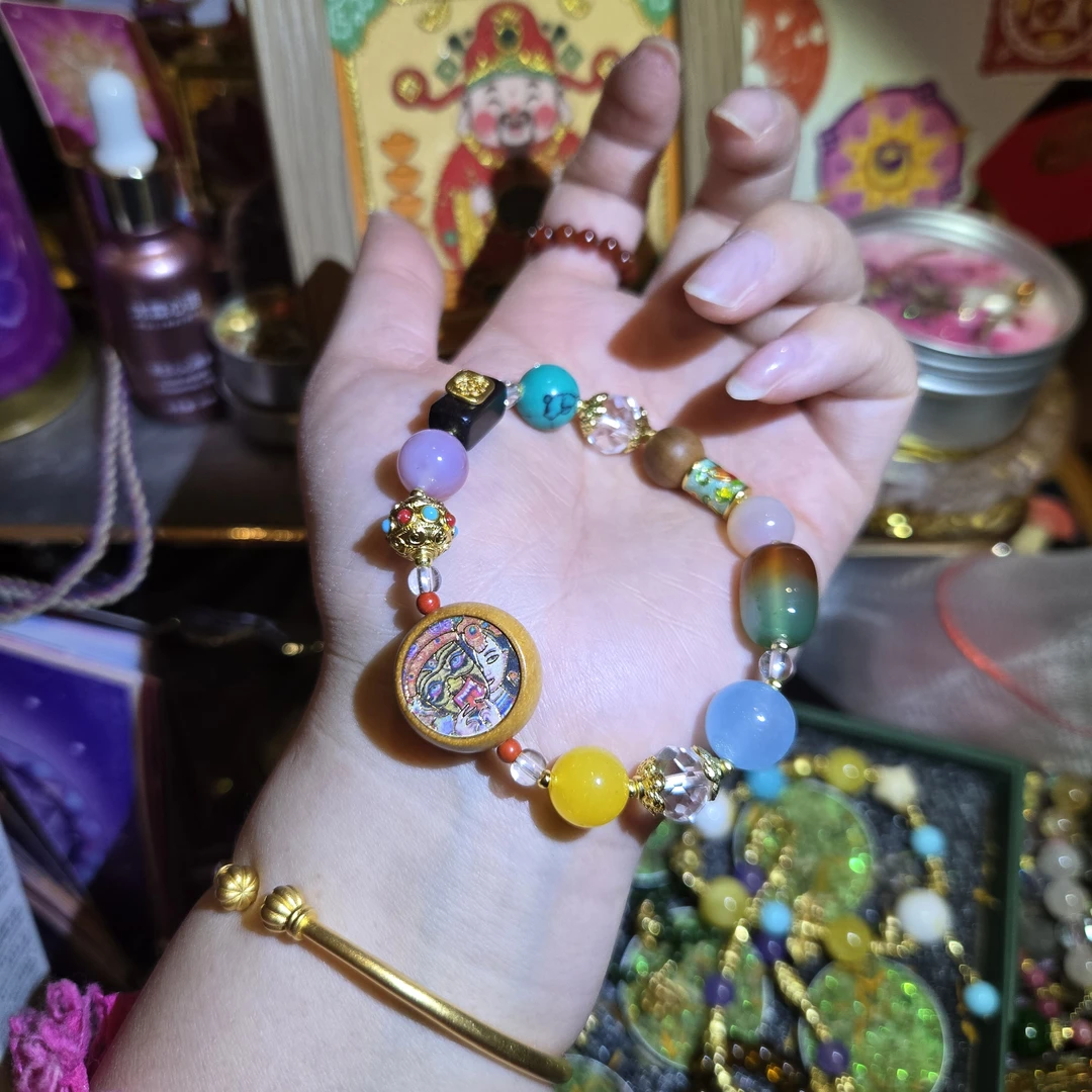 非金属珐琅手链 扎基多多大圆满手链