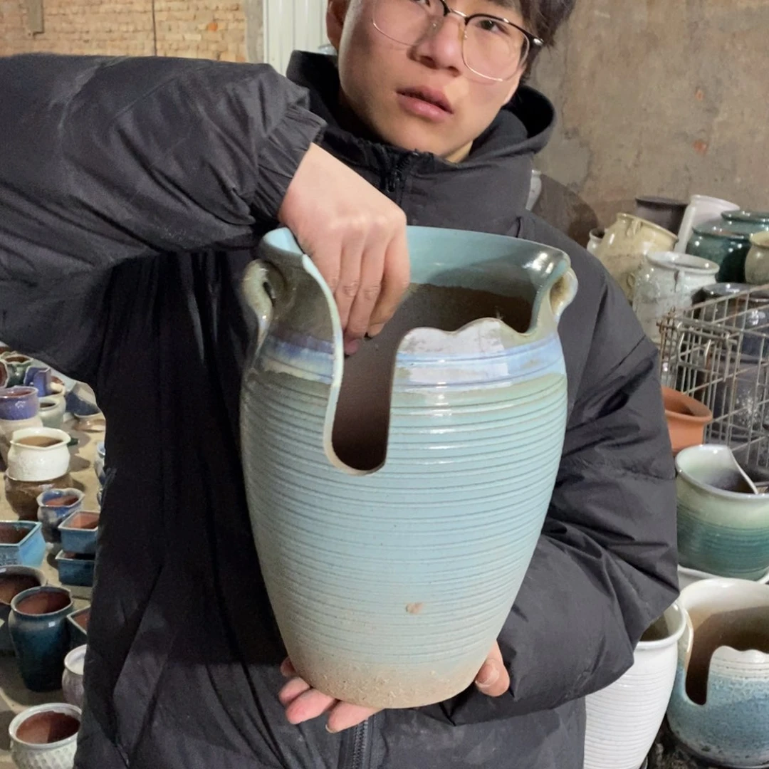 紫砂花盆瑕疵20/28g h j h g f