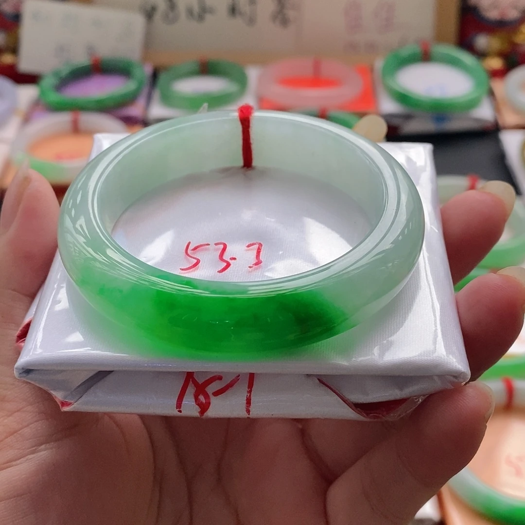 未镶嵌手镯翡翠20号高货大漏