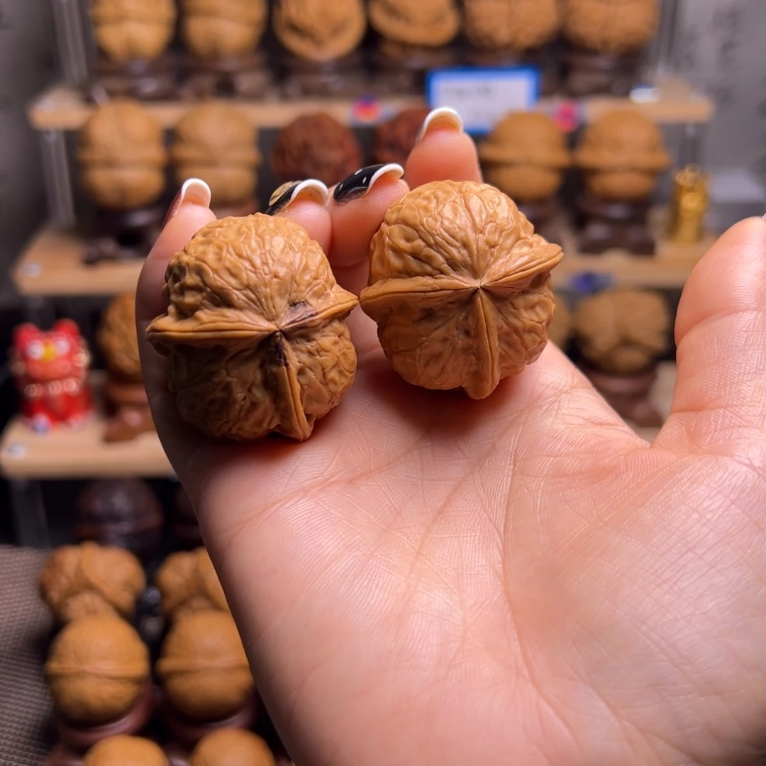 桃核把件福瓜三棱H20、37……