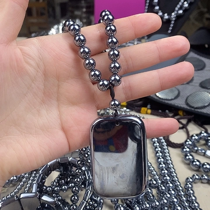 正品的太赫兹石8mm无事牌