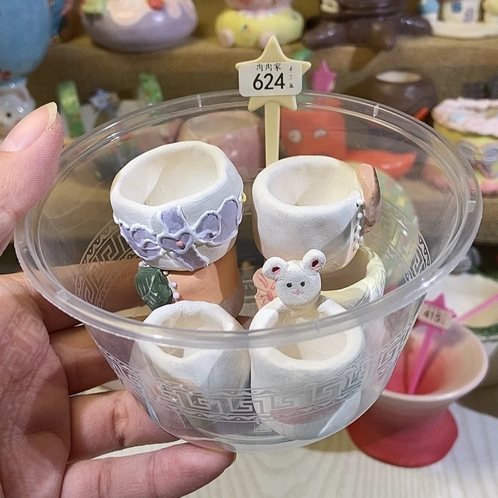 易***香624 手工手绘盆满29.9包邮