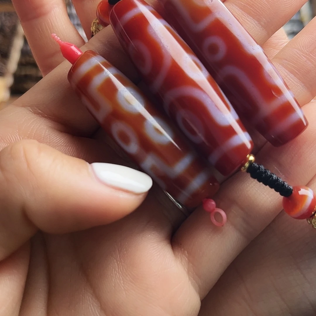 玛瑙/玉髓颈饰未镶嵌李***7项链