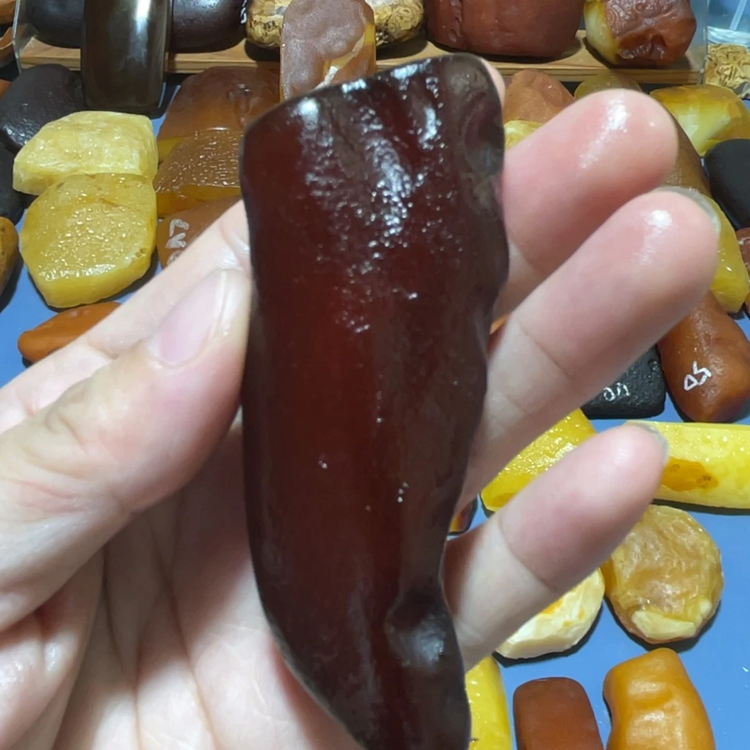 定制蜜蜡未镶嵌全皮