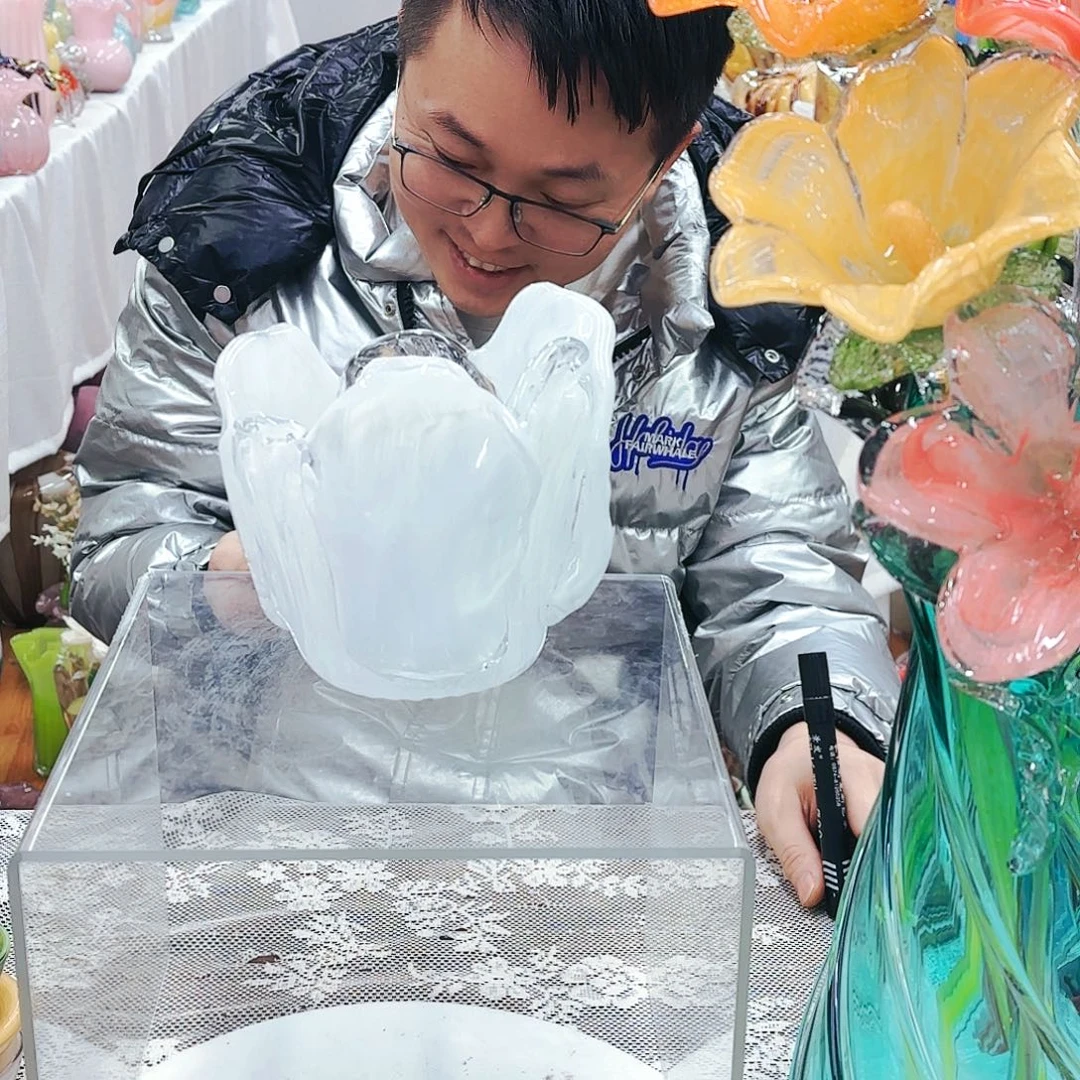 福利不退不换琉璃花瓶花器艺术品