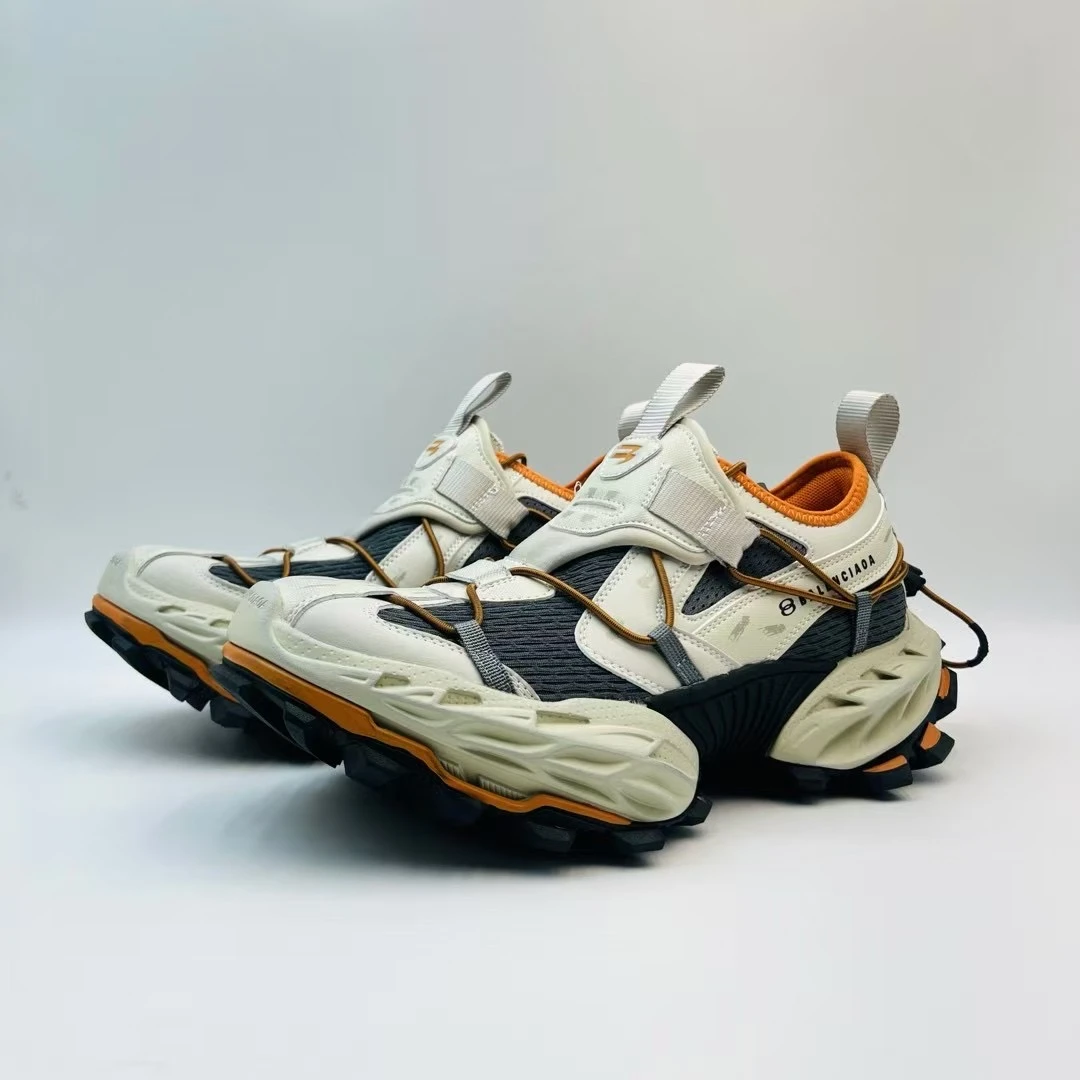 金先生老爹鞋厚底增高网面透气运动鞋做旧机能炸街时尚休闲鞋